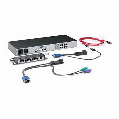 Hp Server Console Switch 0x2x8 - Conmutador Kvm - 8 Puertos - Sobremesa